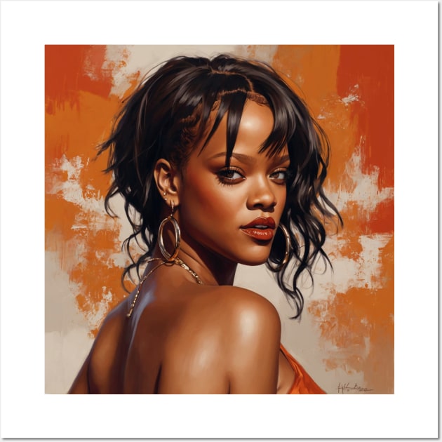 Rihanna Wall Art by DarkAngel1200
